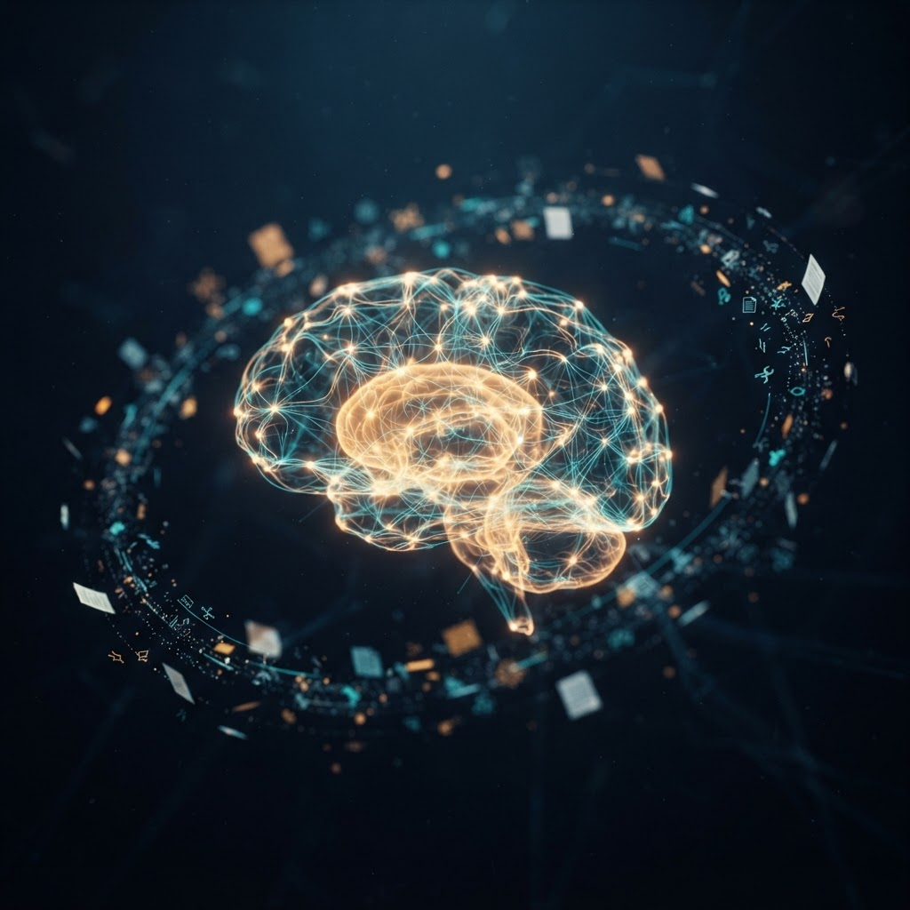 Lobbi Brain organizing an agency's documents into one connected memory